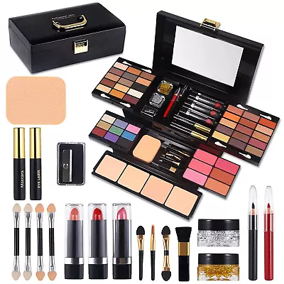 Professional Makeup Kit For Women Girls Full Kit With Mirror 58 Colors All In On • $45.98