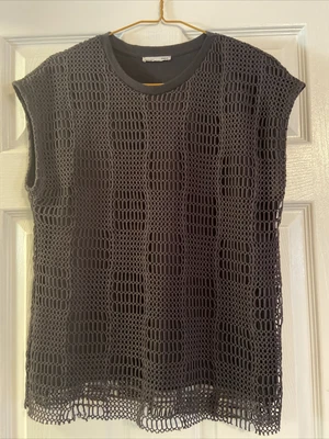 $4.95 • Buy ZARA Boxy Sleeveless Top Womens Size M