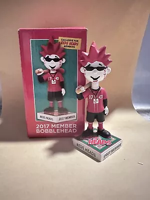 2017 Cincinnati Reds Heads Kids Club Member Mascot Mini Bobblehead Mr. Red Legs • $10