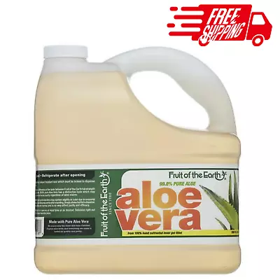 Aloe Vera Juice 128 Fl Pure Organic Liquid Healthy Drink Face Body Skin 1 Count • $13.70