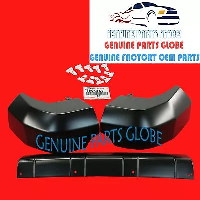 Genuine Toyota Fj Cruiser Black Special Ed Rear Bumper Corner Pad W/valance Kit • $325.50