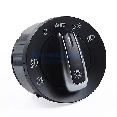 Car Auto Euro Switch Headlight For Volkswagen VW Golf CC Jetta Passat 5ND941431A • $10.99