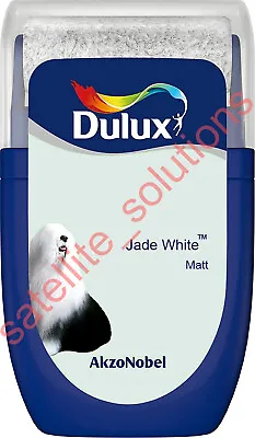 £3.89 • Buy * Dulux Interior Paint 30ml Matt Tester Pots With Roller ~ Brand New & Sealed *