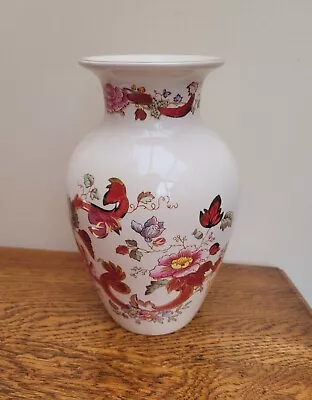 Masons Ironstone Red Mandalay 8  Ming Vase • £16