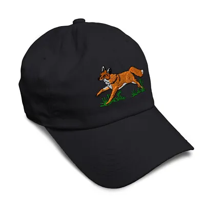 $24.99 • Buy Soft Women Baseball Cap Animal Wildlife Fox Dad Hats For Men Buckle Closure