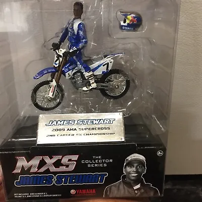 $300 • Buy James Stewart #7  Ama Supercross  2x Sx Champion Rare Figure/bike Set
