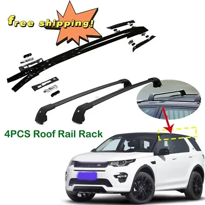 4PCS Roof Rack Rails Crossbar Fit For Land Rover Discovery Sport 2015-2023 Black • $581.90