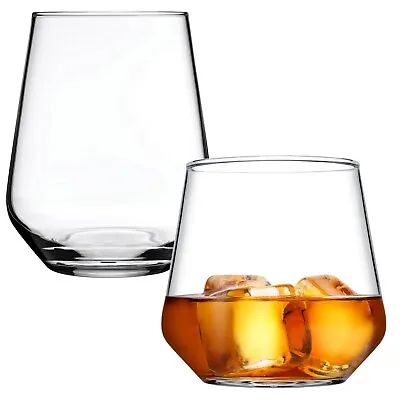 Pasabahce Allegra Drinking Glasses Juice Water Cocktail Dining Tumbler Modern • £8.99