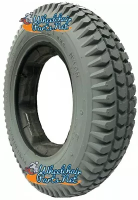 14 X 3  (3.00-8) Foam Filled Tire With Star Keyway Tab (f085-2). Fits Pride Rims • $98.75