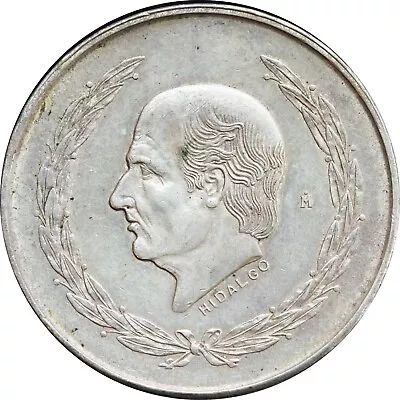 Mexico 5 Pesos 1951 Hidalgo .720 Silver. KM# 467 (sku2) • $35