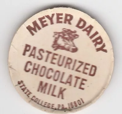 Milk Bottle Cap. Meyer Dairy. State College Pa. • $3.99