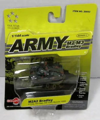 2004 Can Do Dragon 1:144 Army Bosnia IFOR 1996 M2A2 Bradley IFV Model 20093 Toy • $19.99