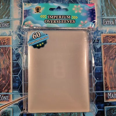 IMPERIUM Clear Oversleeves - MATTE YGO/MTG/Pokemon • $6.99