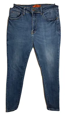 Wax Jean Butt I Love You Junior's Size 7/8 Light Wash Blue Skinny Leg Jeans • $9.78
