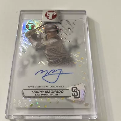 2023 Topps Pristine Manny Machado Pulsar Refractor Autograph San Diego Padres • $19.99