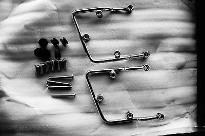 $69 • Buy Rigid Hard Saddlebag Mounting Brackets Fit V Road Star Virago 650 1100 1600 1700