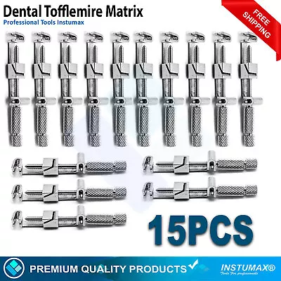 Dental Universal Tofflemire Matrix Band Straight Retainers Clip Instruments • $6.90