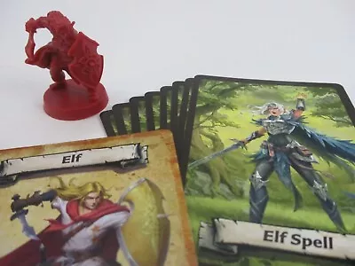 HEROQUEST: Mage Of The Mirror ELF Mini & Cards NEW!! • $16.95
