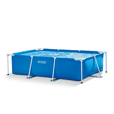 Intex 86  X 23  Rectangular Frame Above Ground Outdoor Splash Swimming Pool • $92.99