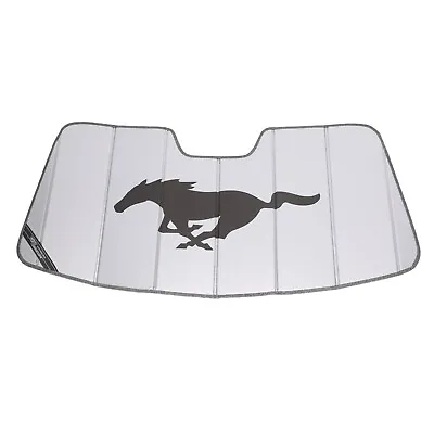 15-24 Ford Mustang Sun Shade Screen W/logo Storage Bag Oem New Vjr3z-78519a02-a • $88.88