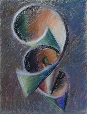 Lucio Loubet (1927-1995) - 8th Series Of The Metamorphosis - Pastel (69) • $192.56