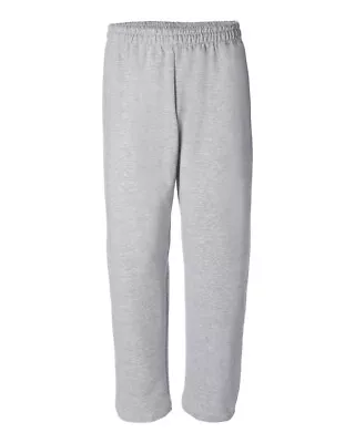 Gildan Heavy Blendª Open Bottom Sweatpants 18400 - Sport Grey - X-Large • $25.16