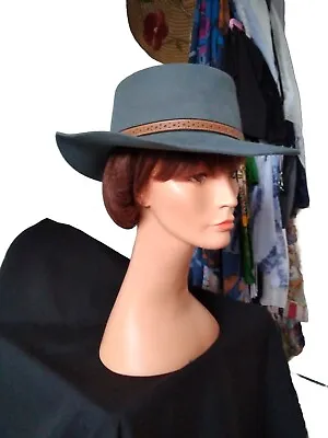 AKUBRA Orig Ladies Bush  DOWN UNDER Woman's Felt Hat.PrelovedLooks New • $100