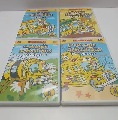 The Magic School Bus Complete Series Season 1 2 3 4 (8) Disc DVD Set Mint Disc • $36.95