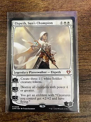 MTG: Elspeth Sun's Champion (820) (M) | Commander Masters (CMM)  • $4.95