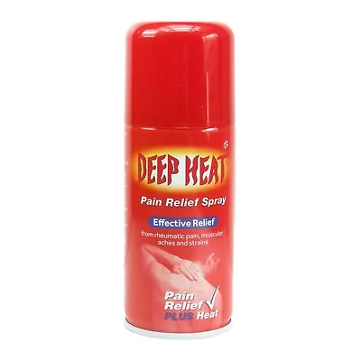 £10.49 • Buy Deep Heat Pain Relief Spray - 150ml