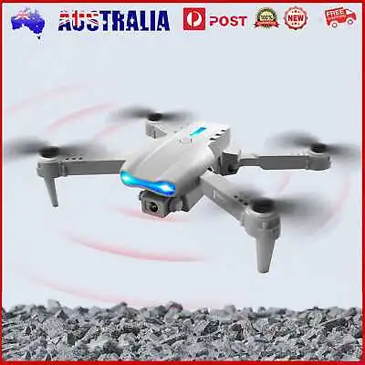 $36.49 • Buy Aeroplane USB Charging FPV Drones For Boys Girls (Grey 3Battery 2 Camera) AU