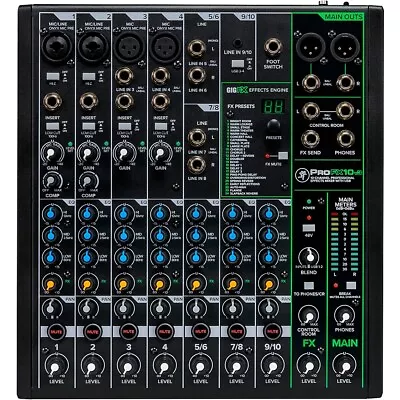 Mackie ProFX10v3 ProFX10v3 10-Channel Professional Effects Mixer With USB • $269.99
