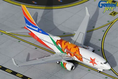 Gemini Jets Southwest Airlines B737-700 California One 1:400 Gjswa2020 In Stock • $42.36