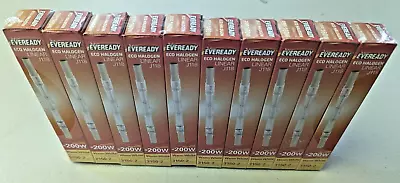 10 X Eveready Eco Halogen J118 Linear Bulb |3150 Lumens 240V 160W 118mm Dimmable • £10.99