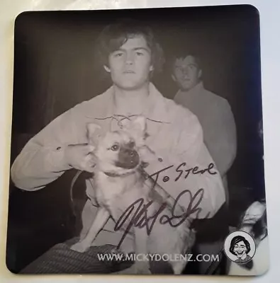 Mickey Dolenz Signed Mouse Pad Original 7.5 X 8  • $69.99