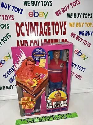 Vintage Kenner Six Million Dollar Man 1973 Unused In Box 1975 New In Box • $1299.99