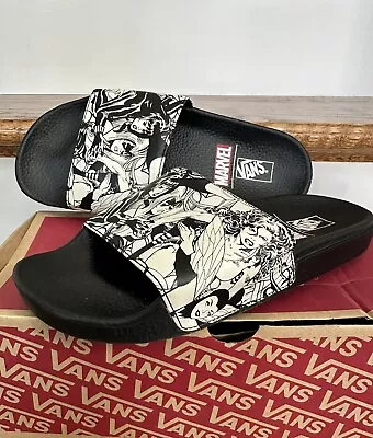 Vans X Marvel Women Of The Marvel Universe Slide Sandal Women Size 7 • $24.99