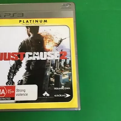 Just Cause 2 PS3 Sony Playstation 3  Platinum • $7