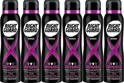 £17.24 • Buy Right Guard Womens Deodorant, Xtreme Invisible 72H High-Performance Anti-Perspi
