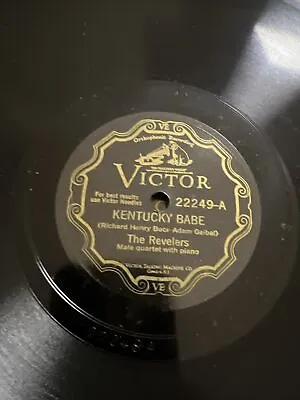 Victrola  Records 10” Two Sided In Album Assorted 12 Quantity. • $19.99
