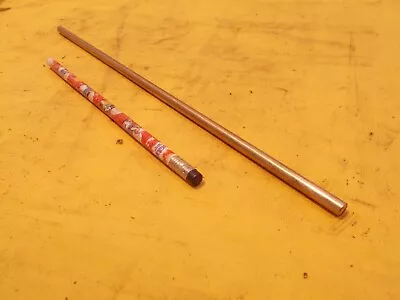 1/4  BRASS ROD Machine Shop Round Stock Bar  1/4  OD X 12  OAL • $7