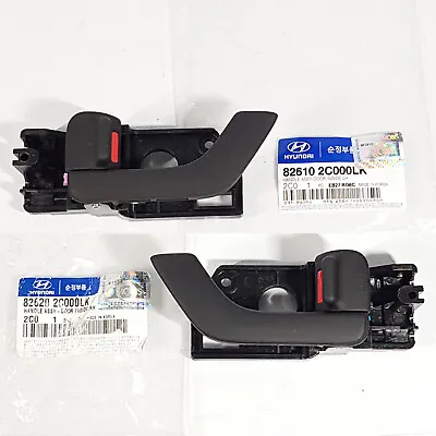 Genuine Inside Door Handle Left Right 2ea For Hyundai Tiburon/Coupe 2003-2008  • $35.97