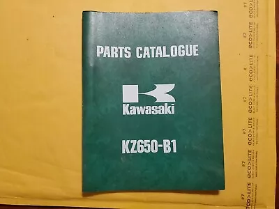 Kawasaki Kz650 Kz 650 B1   Parts List  Catalogue Manual Book • $43.62