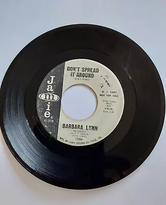 £10 • Buy Barbara Lynn - Don't Spread It Around /Let Her Knock Herself Out  JAMIE Demo VG