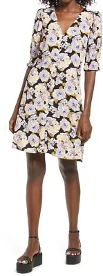 Vero Moda Paja V-Neck Floral Dress Size L • $30.50