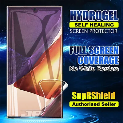 $3.99 • Buy For Samsung Galaxy Note 20 10 S20 Ultra S10 S9 S8 Plus HYDROGEL Screen Protector