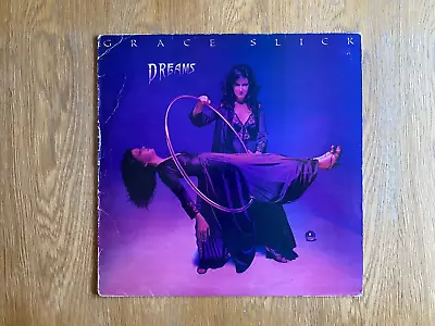 £2.50 • Buy GRACE SLICK - DREAMS Vinyl Record (1980) + LYRIC SHEET - A1/B1 1st PRESS - EX