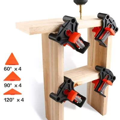 4PCS 90 Degree Right Angle Corner Clamp Clip Woodworking For Kreg Jigs Clamps AU • $28.10