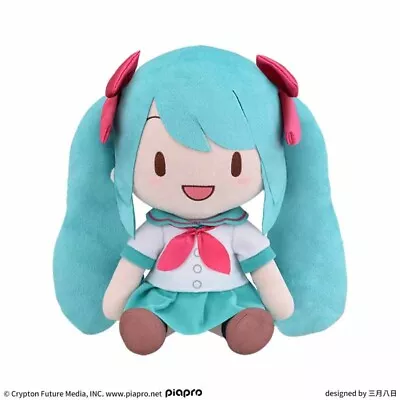 Vocaloid Hatsune Miku 16th Anniversary Fluffy 11  Sega Prize Plush • $34.95