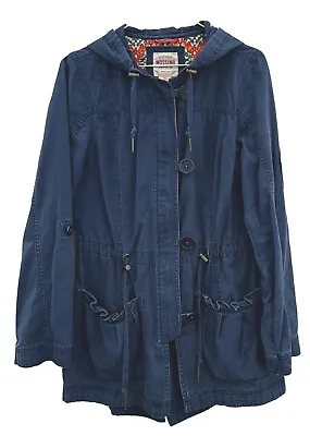 Mossimo Supply Co Women’s Utility Jacket M Blue Anorak Lightweight Hooded  • $10